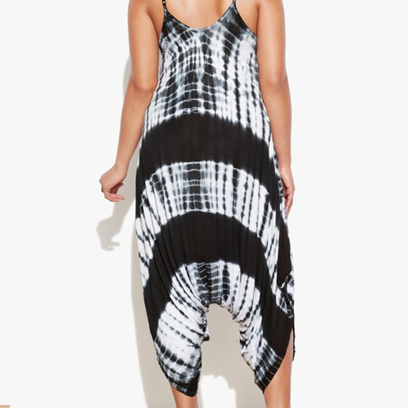 SWIMSUITS FOR ALL HARLOW TYE DYE JUMPSUIT COVERUP - Picture 3 of 5